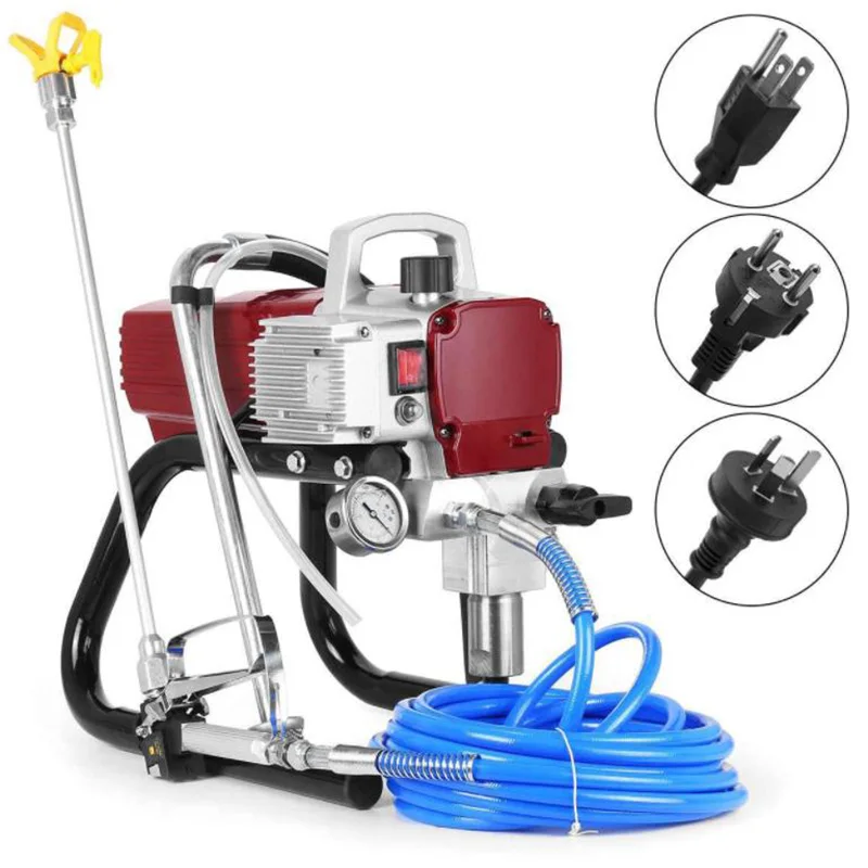 1800W Professional High-pressure Airless Spraying Machine Electric Paint Sprayer Internal-feed Painting Tool