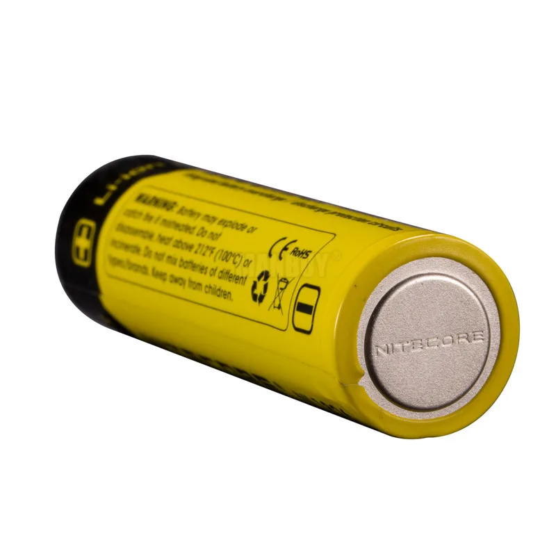 2024 Original NITECORE NL1826/NL186 2600mAh 3.7V 9.6Wh Protected 18650 Li-ion Rechargeable Battery Button Top High Drain Devices