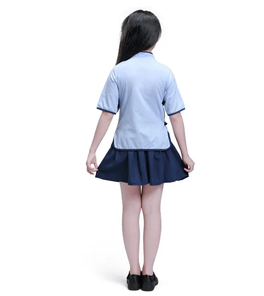 الأطفال الملابس الصينية HanFu الفتيان الكونغ فو الووشو الفتيات الصينية شيونغسام السنة الجديدة اللباس الزي المدرسي رياض الاطفال مجموعة