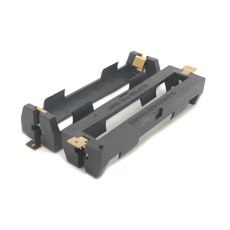 MasterFire 20pcs/lot 1 X 18650 Battery Holder SMD SMT Storage Box Case With Bronze Pins Radiating Batteries Shell Heat Holder
