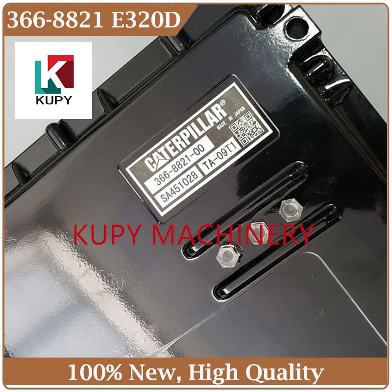 KUPY high quality New CAT320D E320D Excavator Controller Computer Box ECU 366-8821 for Caterpillar Parts 3668821