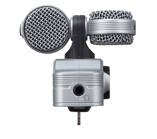 Zoom Iq7 Mid-side Stereo Condenser Recording Microphone For The Iphone, Ipad,  And Ipod Touch - Microphones - AliExpress