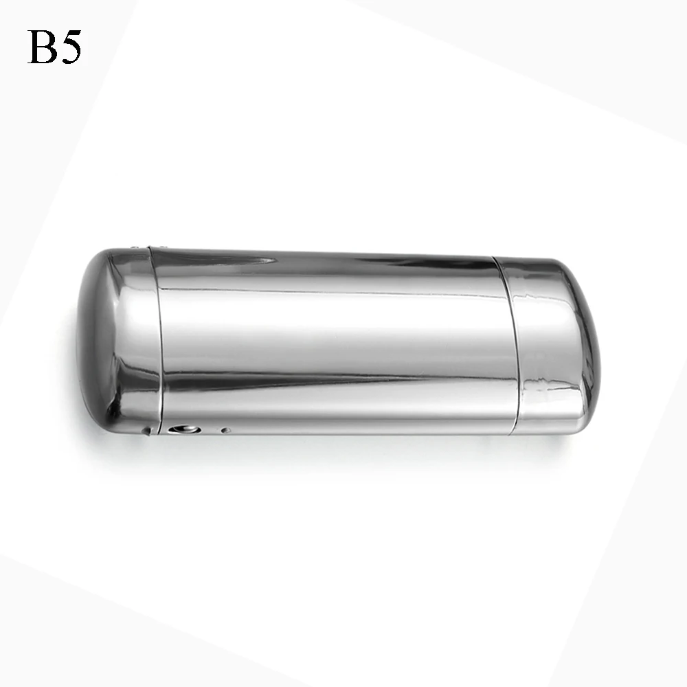 New Fashion Hard Metal Aluminum Lattice Glasses Case Capsule Flip