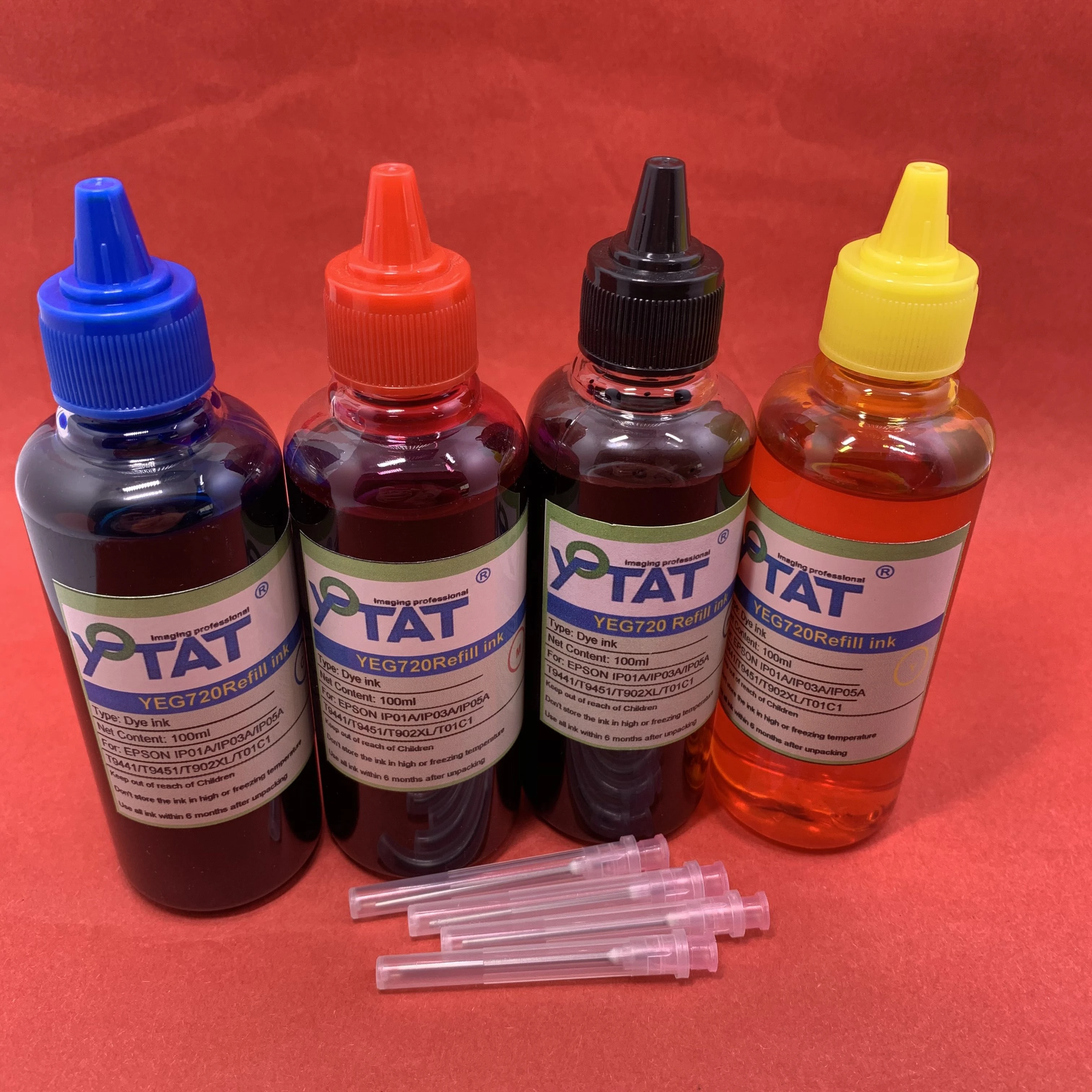 

YOTAT Dye ink refill kit for Epson IP01A IP03A IP05A T9441 T9451 T902XL T01C1 ink cartridge