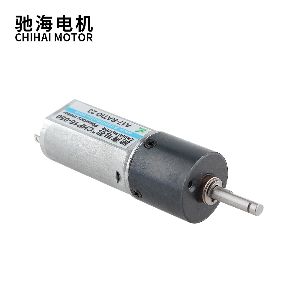 ChiHai Motor CHP-16GP-050 16mm High Speed Mini Dc Gear With Planetary Gearbox Motor 12V 24V For Precision Instruments