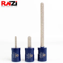 Raizi Mortar Raking Diamond Bit for Mortar Removal M14/ 5 8-11 Thread Vacuum Brazed Coarse Milling Bit