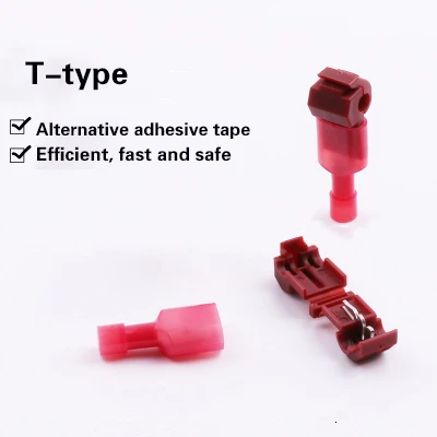 T-Tap Insulated Electrical Scotch Lock Wire Quick Connector Terminal Crimping Non Destructive Without Breaking Line