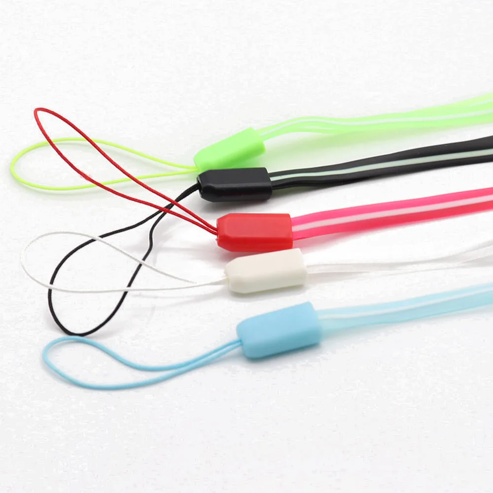 Шнурок на шею для телефона TingDong, шнурок на шнурке из ПВХ, шнурки для ID-карты, шнурки двойного цвета, аксессуары для телефона, шнурок