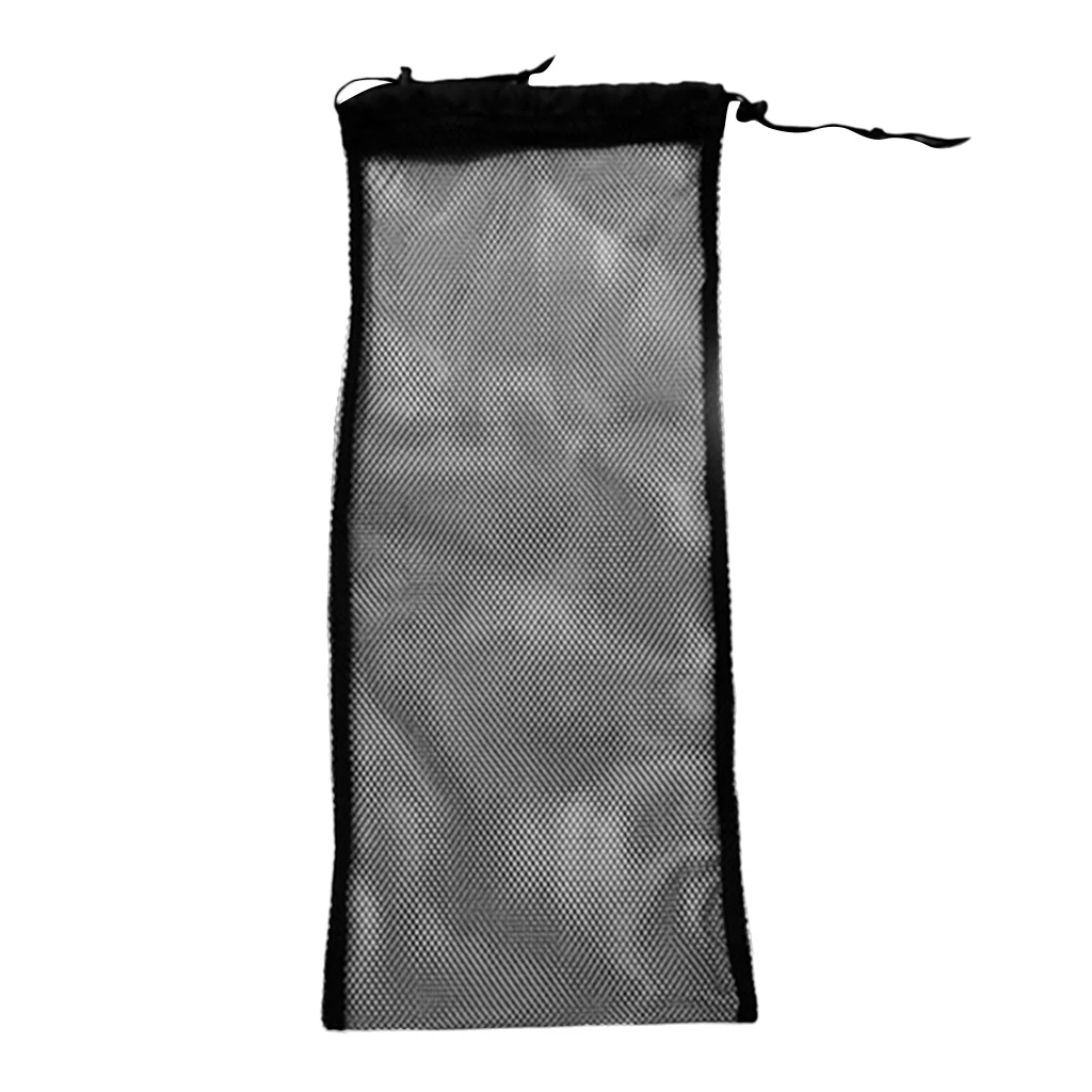 Grand masque de compétitivité portable pour sports aquatiques, équipement de plongée sous-marine, palmes de natation, rangement de chaussures, sac à cordes de proximité en maille