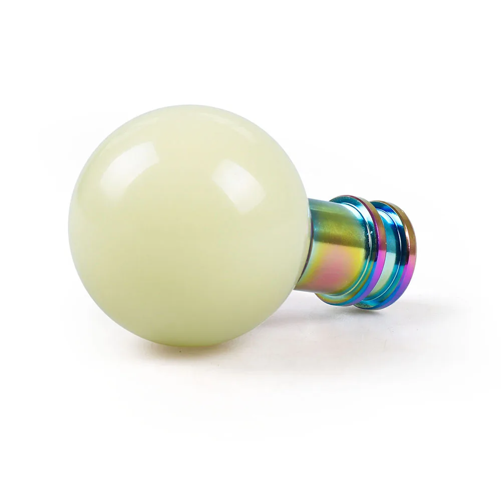 

Car Noctilucent AT MT Crystal Resin Gear Shift Knob Bubble Auto Manual Stick Shifter Lever Fit For Honda Toyota Nissan