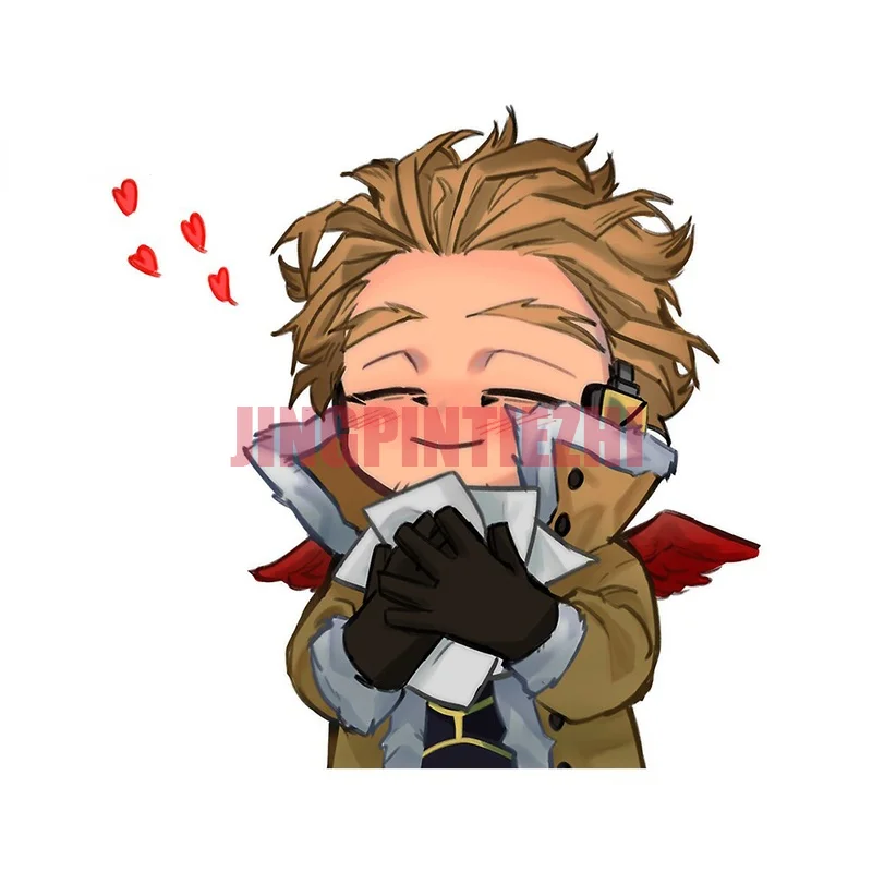 

Car Stickers Vinyl Motorcycle Decal Decoration Laptop My Hero Academia Hawks Personality Car Stickers