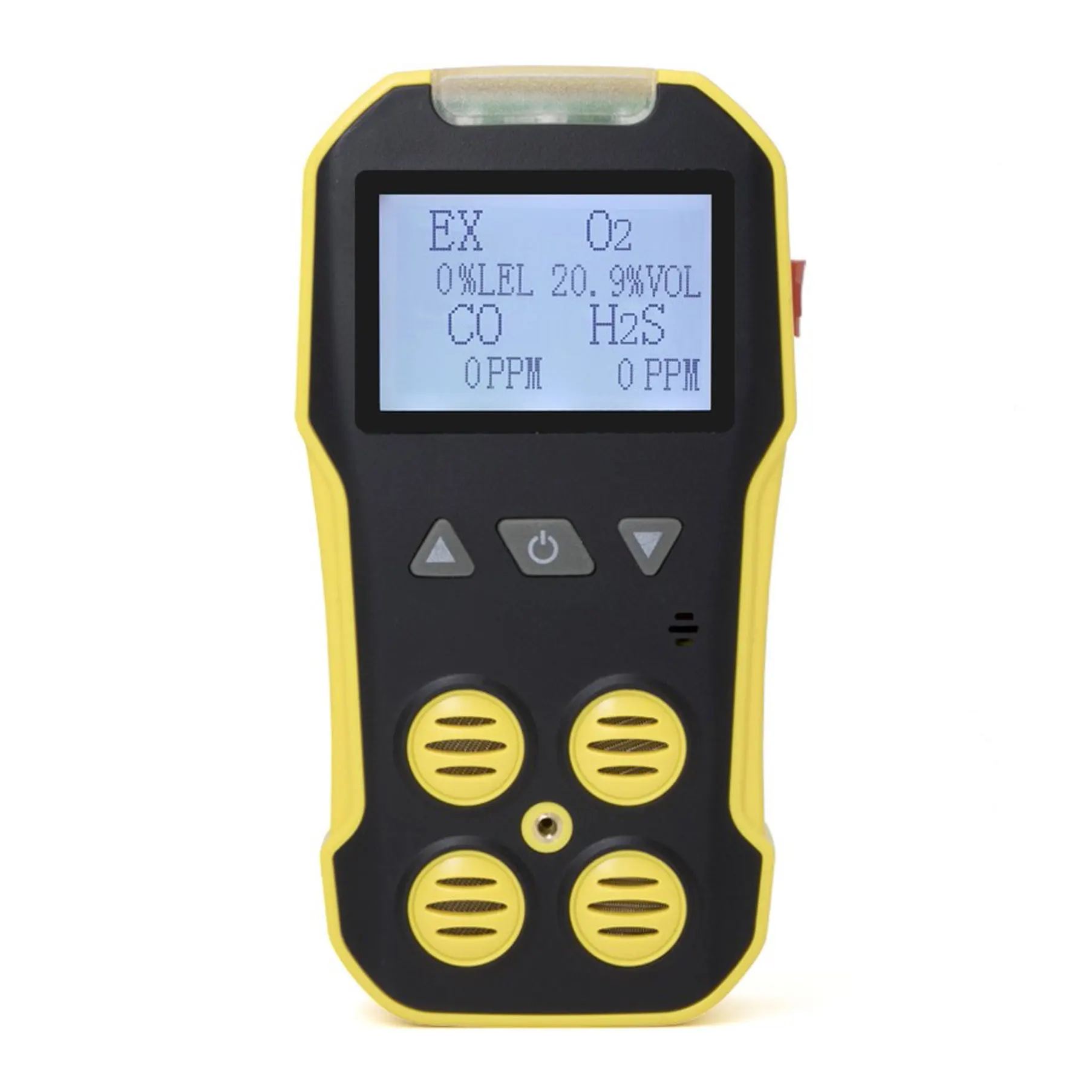 BH-4A Portable Multi Gas Detector O2 H2S CO LEL 4 in 1 Combustible Gas Leak Detector