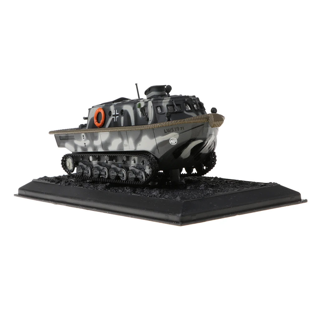 1/72 Scale Alloy German Landwasserschlepper I WWII  Tank Model Toy Gift