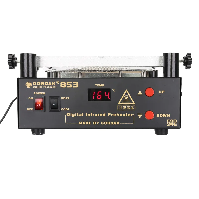 BGA bottom heating temperature control rework station 853 IR Preheater Station Lead Free Infrared Preheating Station