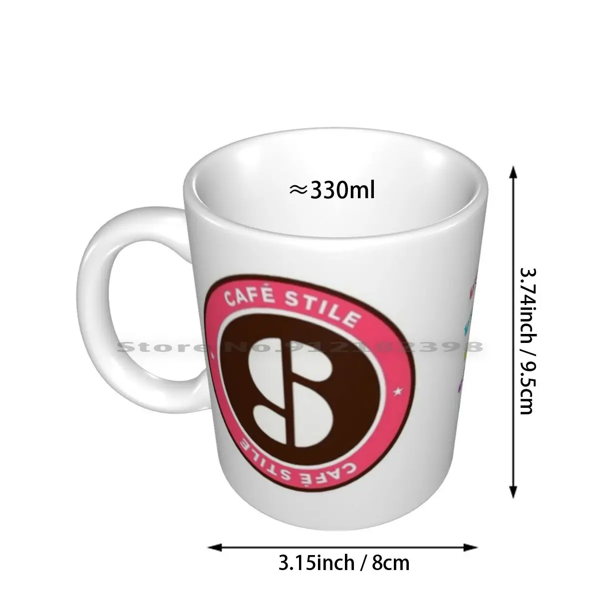 Stile! Style 1 Ceramic Mugs Coffee Cups Milk Tea Mug Blend S Anime Manga Kawaii Maika Stile Cafe Stile Coffee Cute Blend Blends