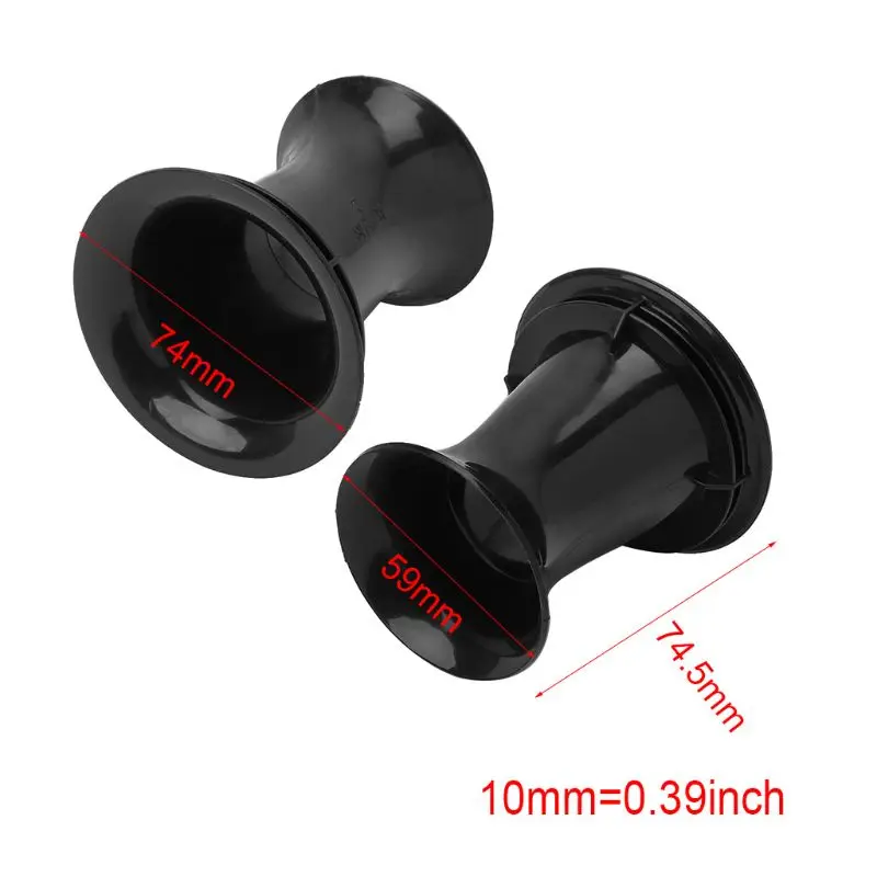 2PCS Speaker Port Tube Bass Reflex Vent Ventilation Connector 4-6\