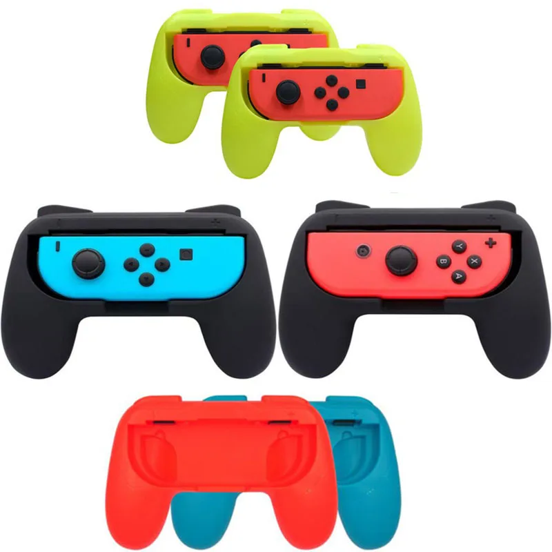 2 pieces Gamepad Grip Handle Stand Holder for Nintend Switch Left Right Joy-Con Joycon NS NX Controller Game Accessory