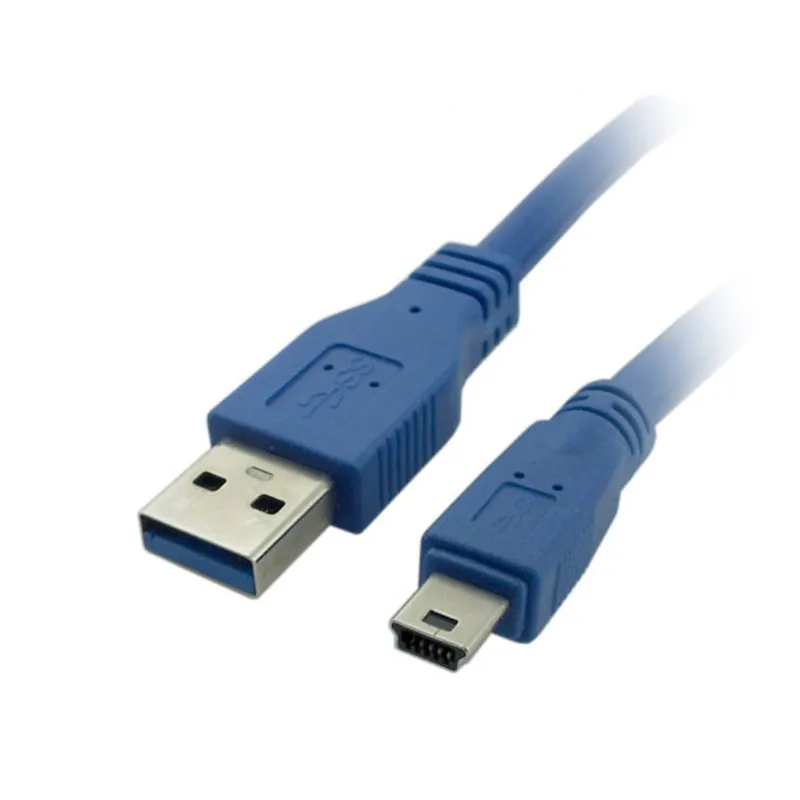 USB 3.0 A Male AM to Mini USB 3.0 Mini 10pin Male USB3.0 Cable 0.3m 0.6m 1m 1.5m 1.8m 3m 5m 1ft 2ft 3ft 5ft 6ft 10ft 3 5 Meters