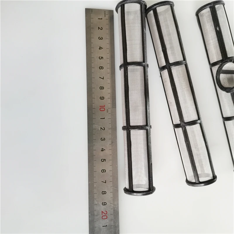 4pcs /Paint Sprayer pimp Manifold Filter(244071,244067,244068)60 mesh*2) for G695/795/1095/1595/3400 sprayer machine