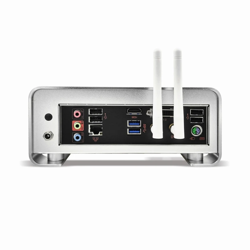 METALFISH MetalGear Plus Aluminiowa obudowa Mini HTPC Obudowy Mini ITX Komputerowe obudowy komputera do gier PC z zasilaczem Pico PSU