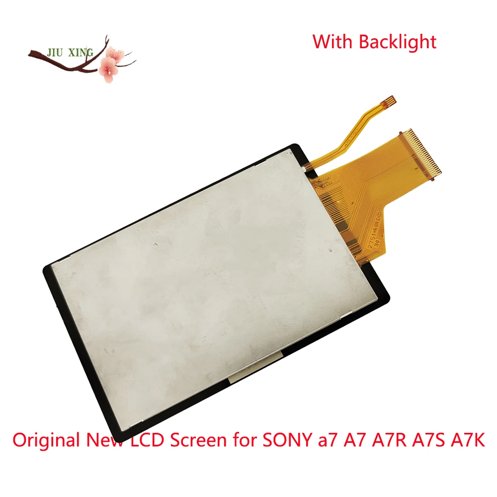 New Original  LCD Display Screen For SONY a7 A7 A7R A7S A7K Digital Camera Repair Part With Backlight & Protection Glass