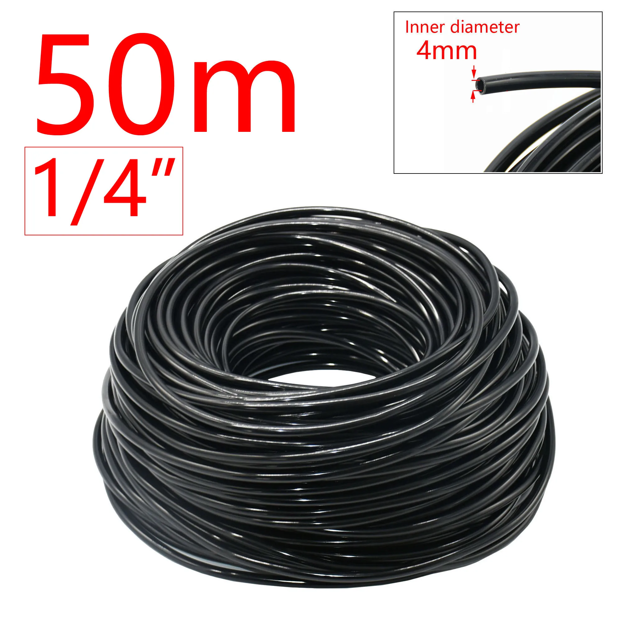 Garden Watering Hose 4/7mm 8/11mm 9/12mm PVC Micro Irrigation Pipe Drip Irrigation Tubing Sprinkler for Lawn Balcony Greenhouse