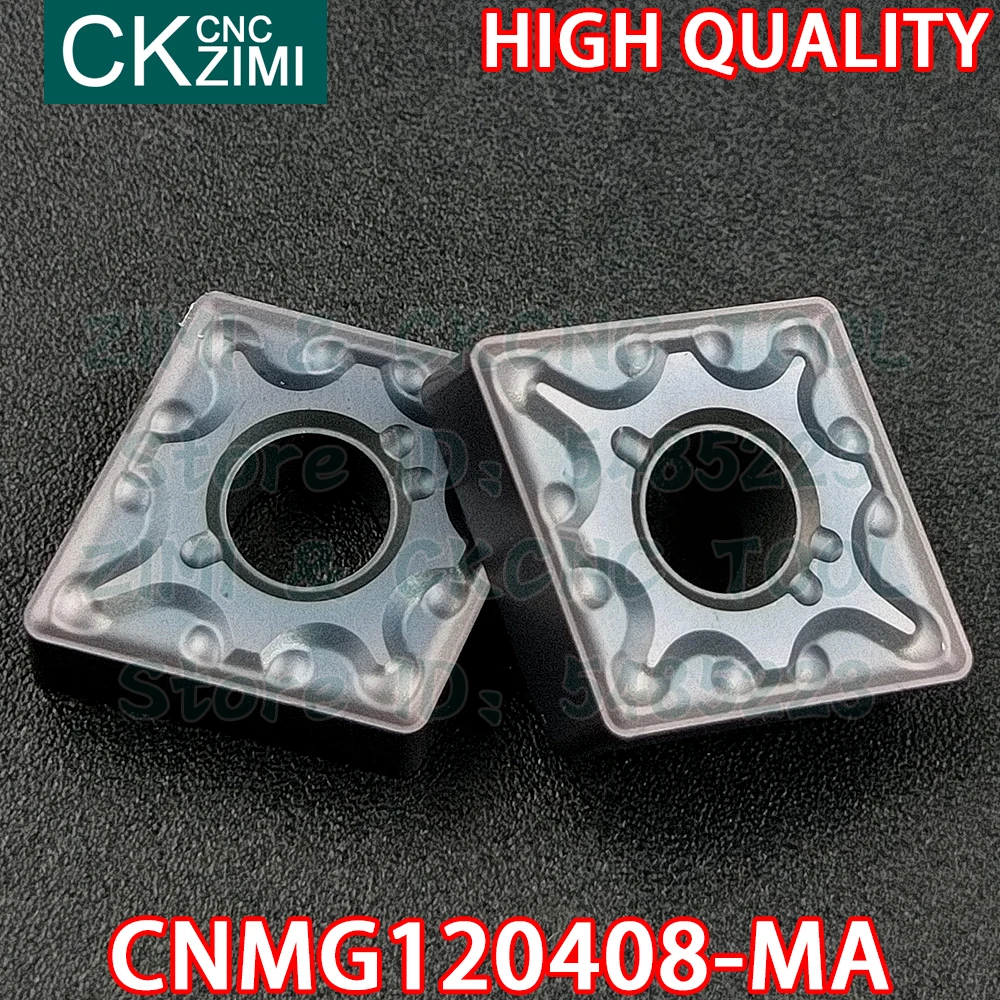 CNMG120408-MA ZM1125 CNMG 120408 MA Chèn cacbua bên ngoài Dụng cụ chèn tiện ngoài Máy tiện kim loại cơ khí CNC Dụng cụ cắt tiện