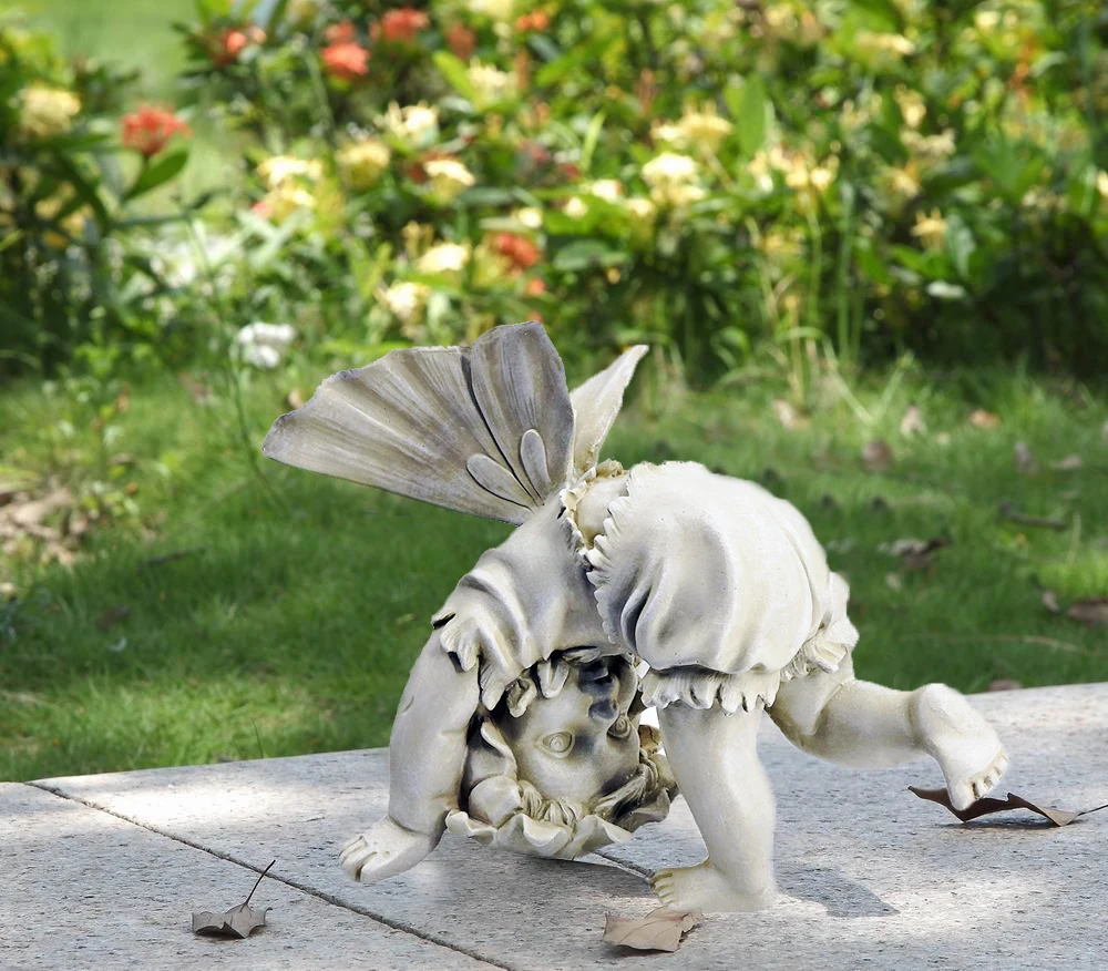

Tumbling Baby Fairy Statue Resin Statue Home Decoration Sculpture Modern Desktop Living Room Ornaments Decor Statue