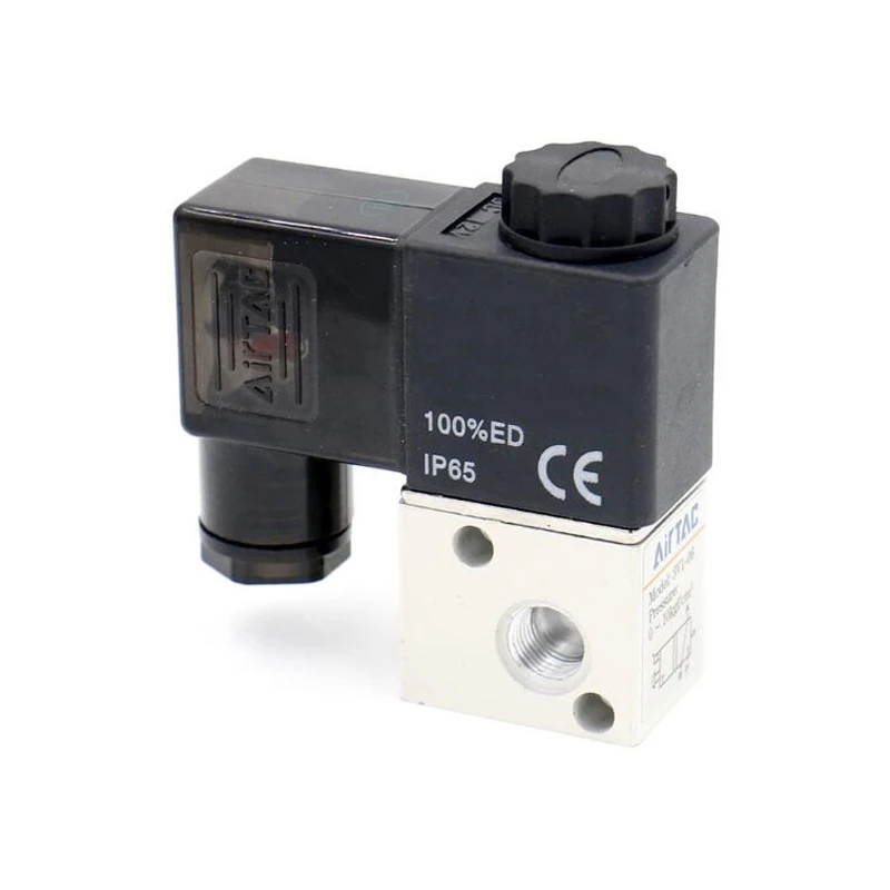 

Direct Action Electromagnetic Valve 3V1-06 1/8" 2 Position 3 Way Pneumatic Solenoid Valve