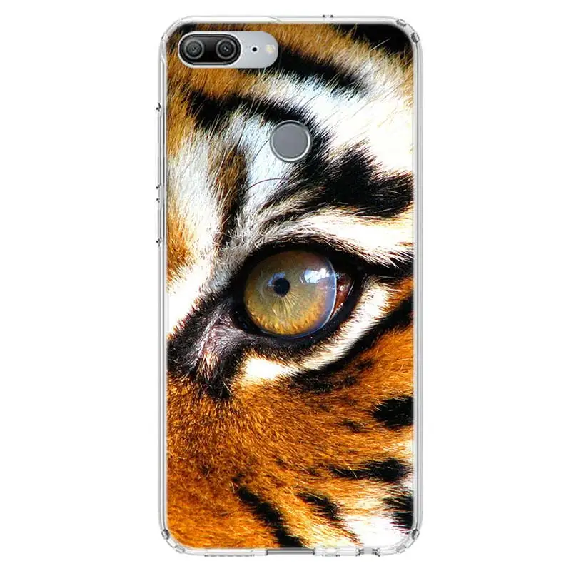 Tiger Leopard Print Panther Soft Phone Case For Huawei Honor 10 9 20 Lite Y5 Y6 Y7 Y9 P Smart Z 2019 8A Pro 8X 8S 7A 7X 9X Coque