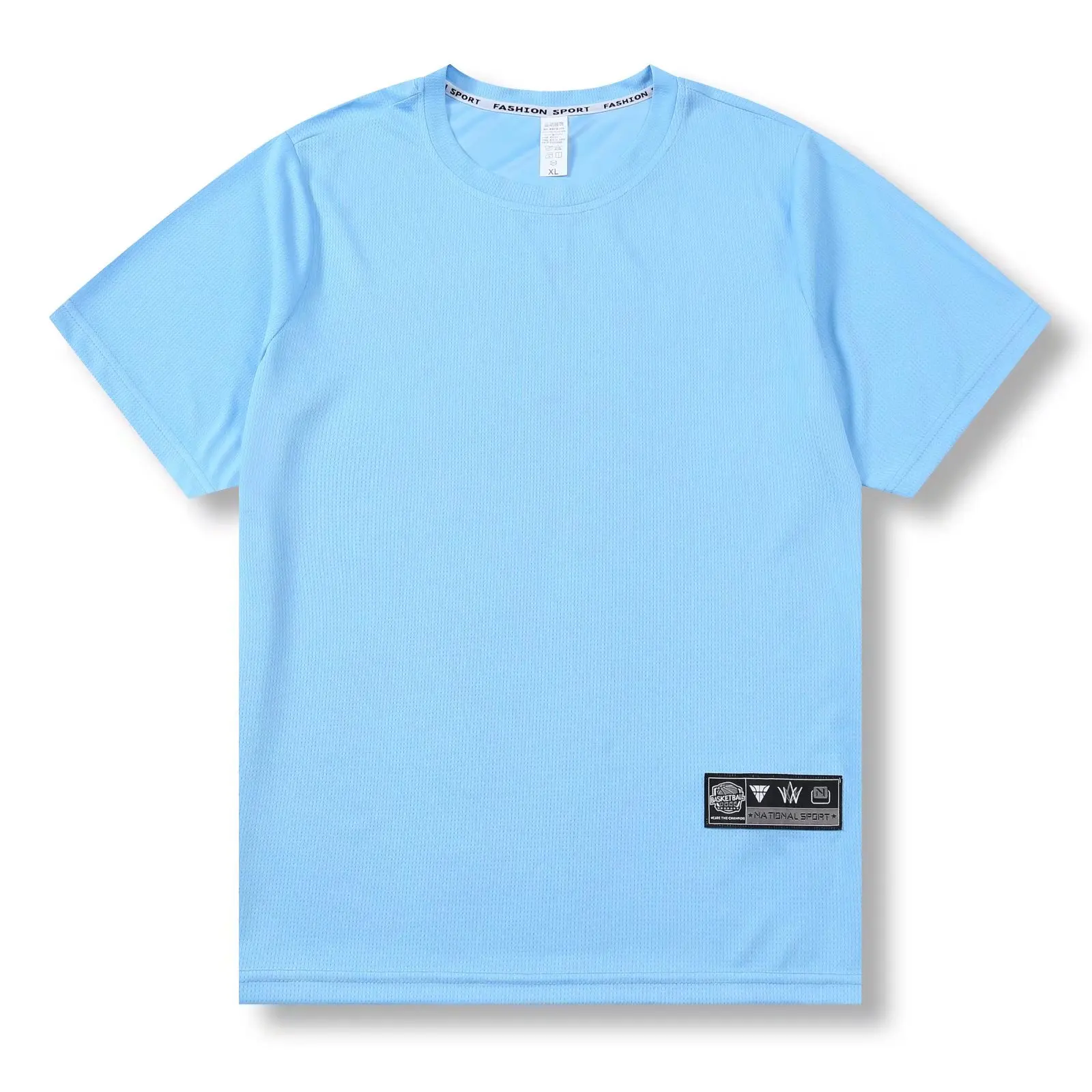 Mężczyźni kobiety Running T Shirt oddychająca szybkoschnąca koszulka treningowa koszykówka trening piłkarski ubrania do ćwiczenia siłownia koszulki sportowe topy — zdjęcie 6