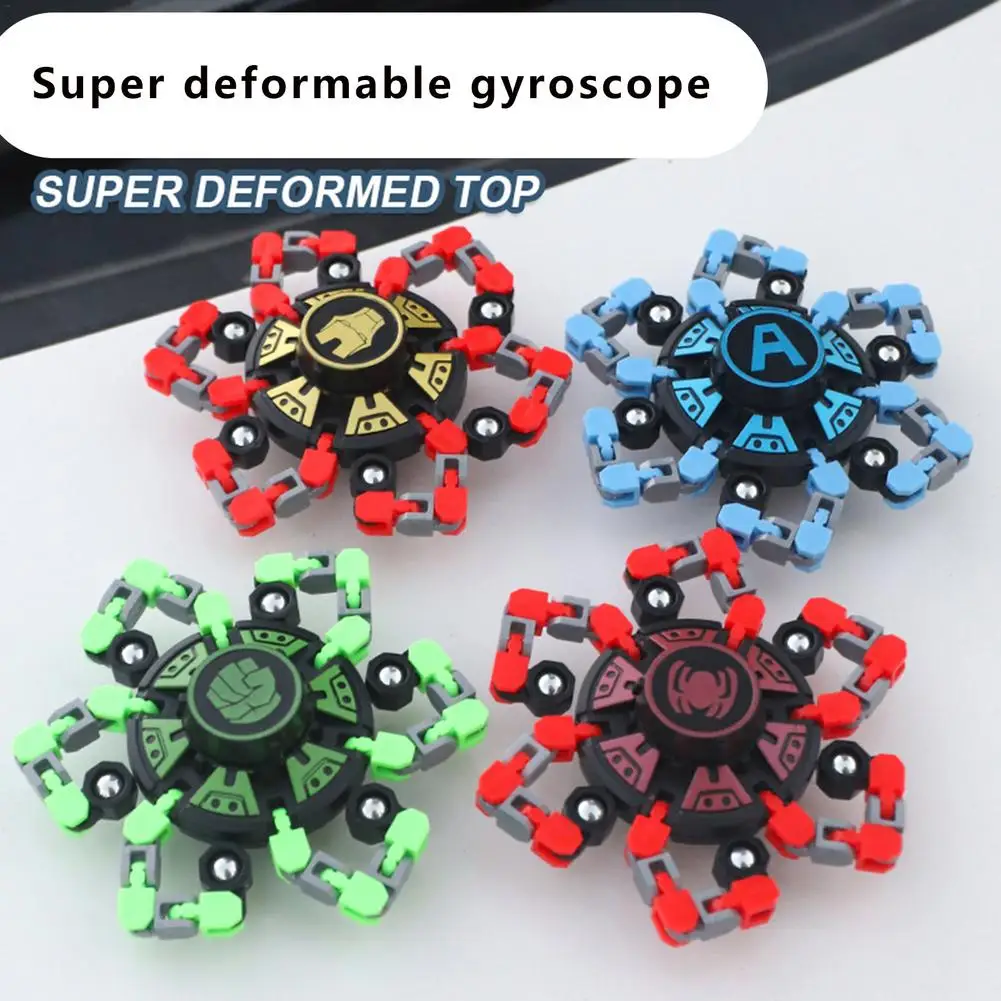 Tay Con Quay Đồ Chơi Mới Biến Dạng Ngón Tay Spinner Đồ Chơi Chống Căng Thẳng Đầu Ngón Tay Quay Đầu Người Lớn Trẻ Em Giảm Stress Cảm Quan Đồ Chơi