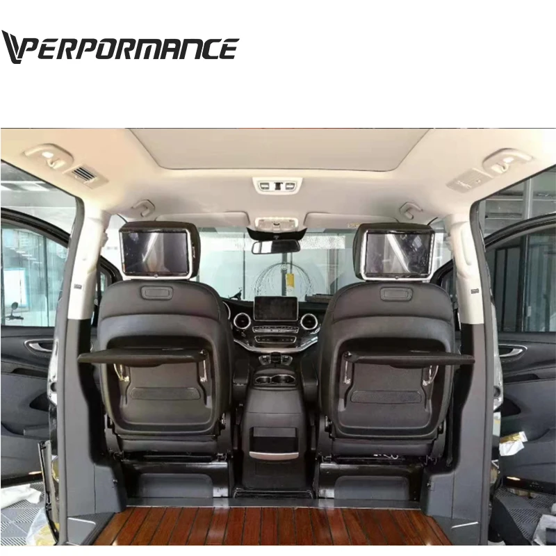 Classe V W447 Vito V 250 v260 tavolo da auto in pelle di lusso con sedile posteriore per W447 Vito V 250 v260