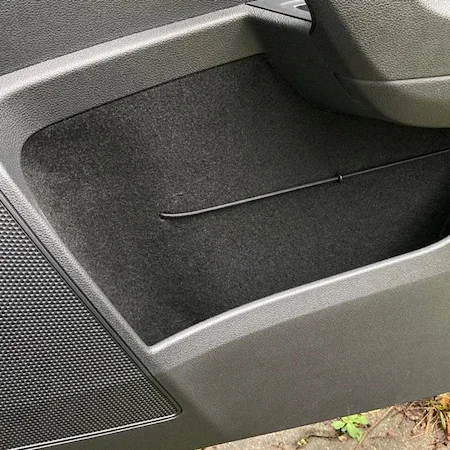 For Skoda Karoq Comfort Set, Storage Compartments Anti-Vibration Sound Insulation Coating, Self-Adhesive Perfectly Matched Laser Cut, Easy Application, Long Lasting, Durable, Vehicle-Specific Accessory