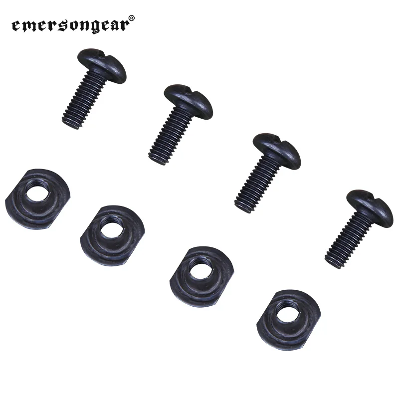 Emersongear Tactical MICH Helmet Screw 4 PCS Gear For MICH Helmets Shooting Cycling Airsoft Hiking Hunting Outdoor Combat EM5664