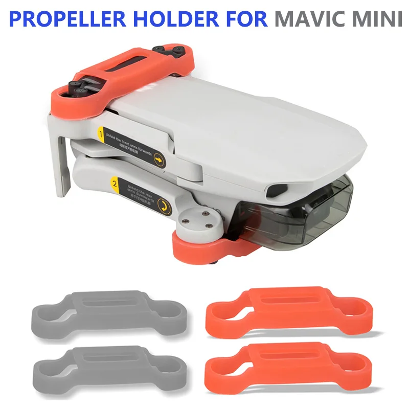 Propeller Motor Holder for DJI Mavic Mini SE Drone Blade Fix Props Protector Silicone Cover For DJI Mini 2 Drone Accessories