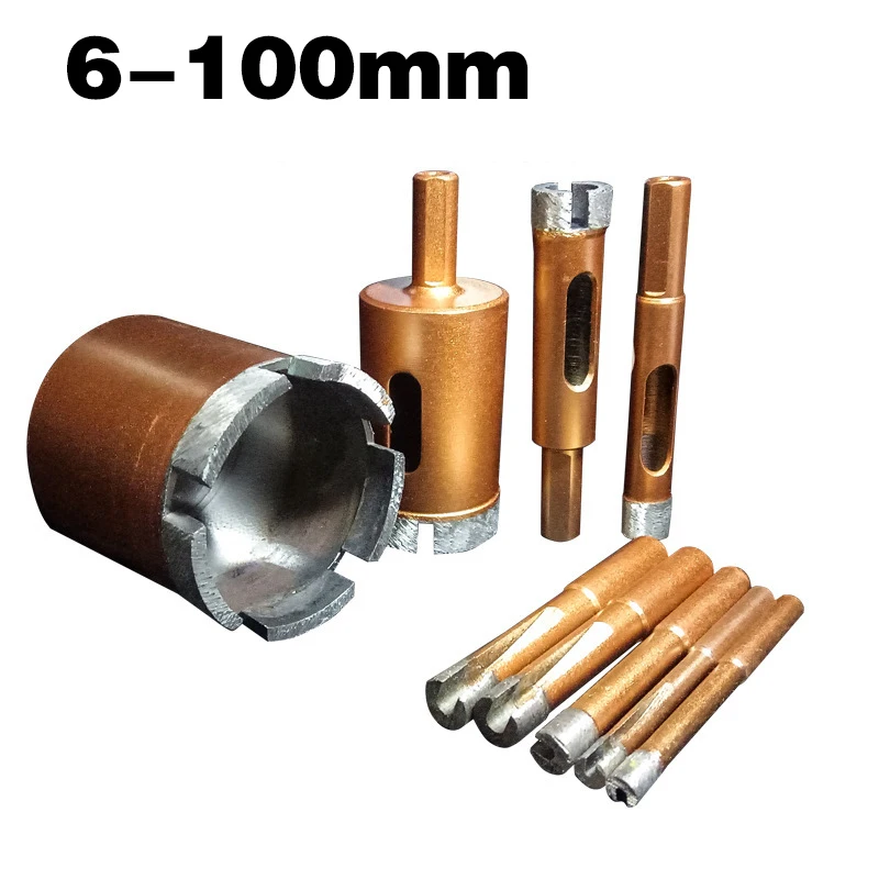 1Pcs 6-100mm Marble Opener Diamond Hollow Core Bit For Stone Granite Brick Tile Ceramic Concrete Drilling Hole Saw Drill Bit