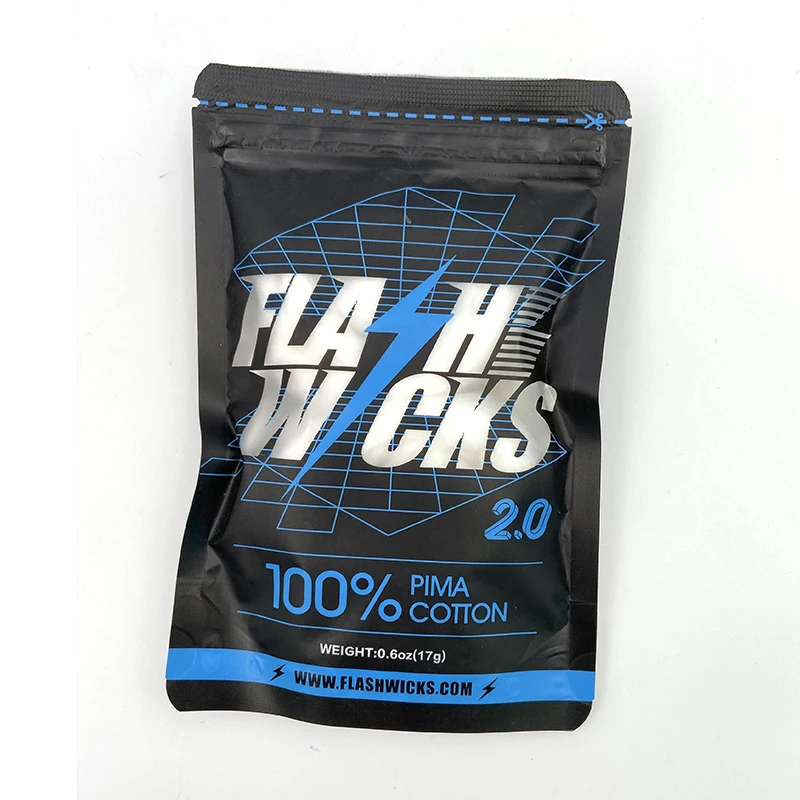 Flash Wicks Cotton For RDA RDTA Atomizer Vape Bacon Cotton DIY Tool Cotton E Cigarette Accessories