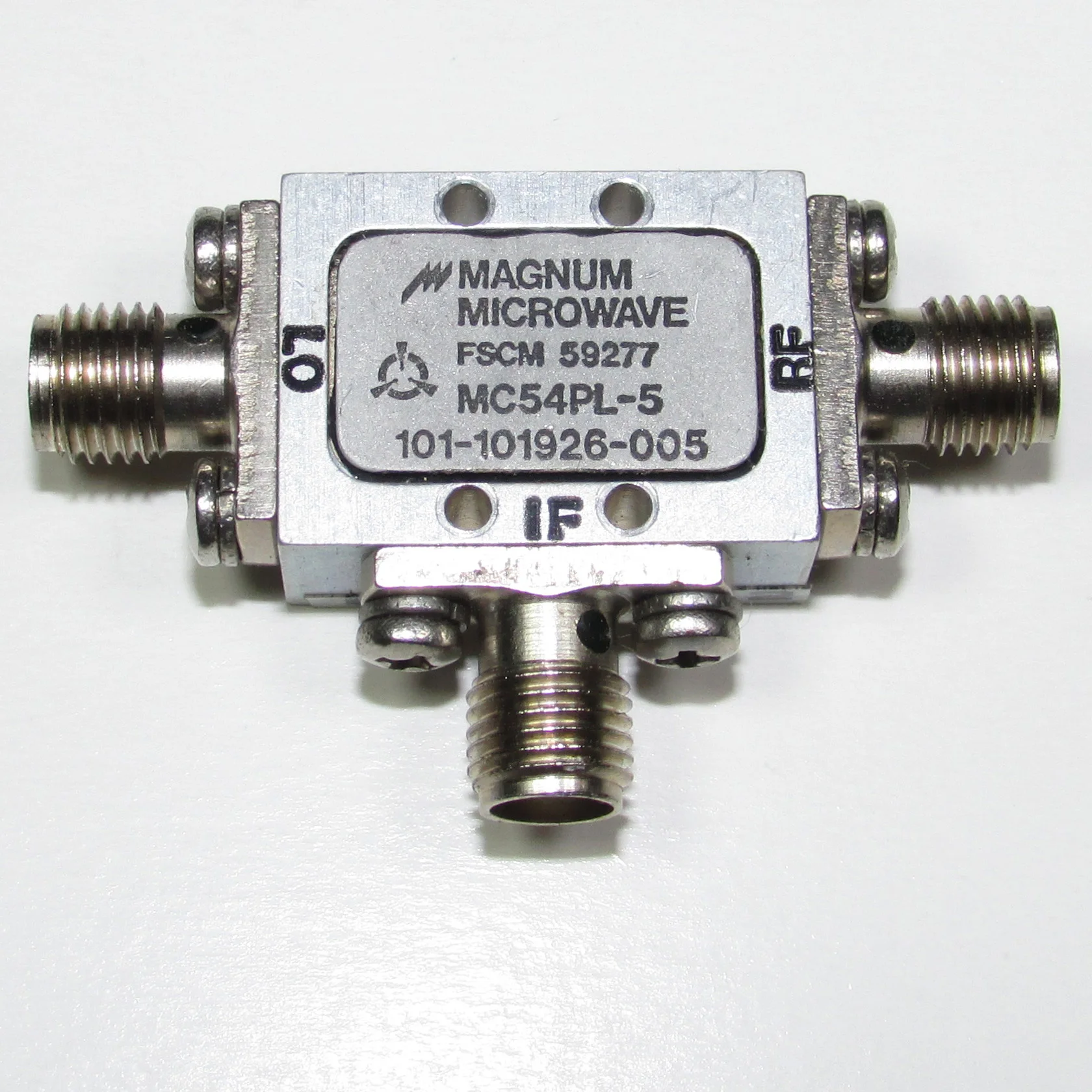 

MAGNUM MC54PL-5 3.5-12GHz SMA RF microwave coaxial double balanced mixer