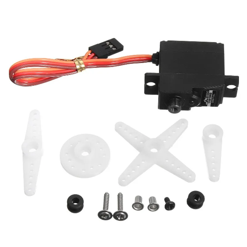 JX PDI-1181MG 18g 3.5KG Metal Gear Digital Core Servo for WPL D12 RC Car B1/16 B24 C14 C24 MN D90 D91 D99 Glider Plane