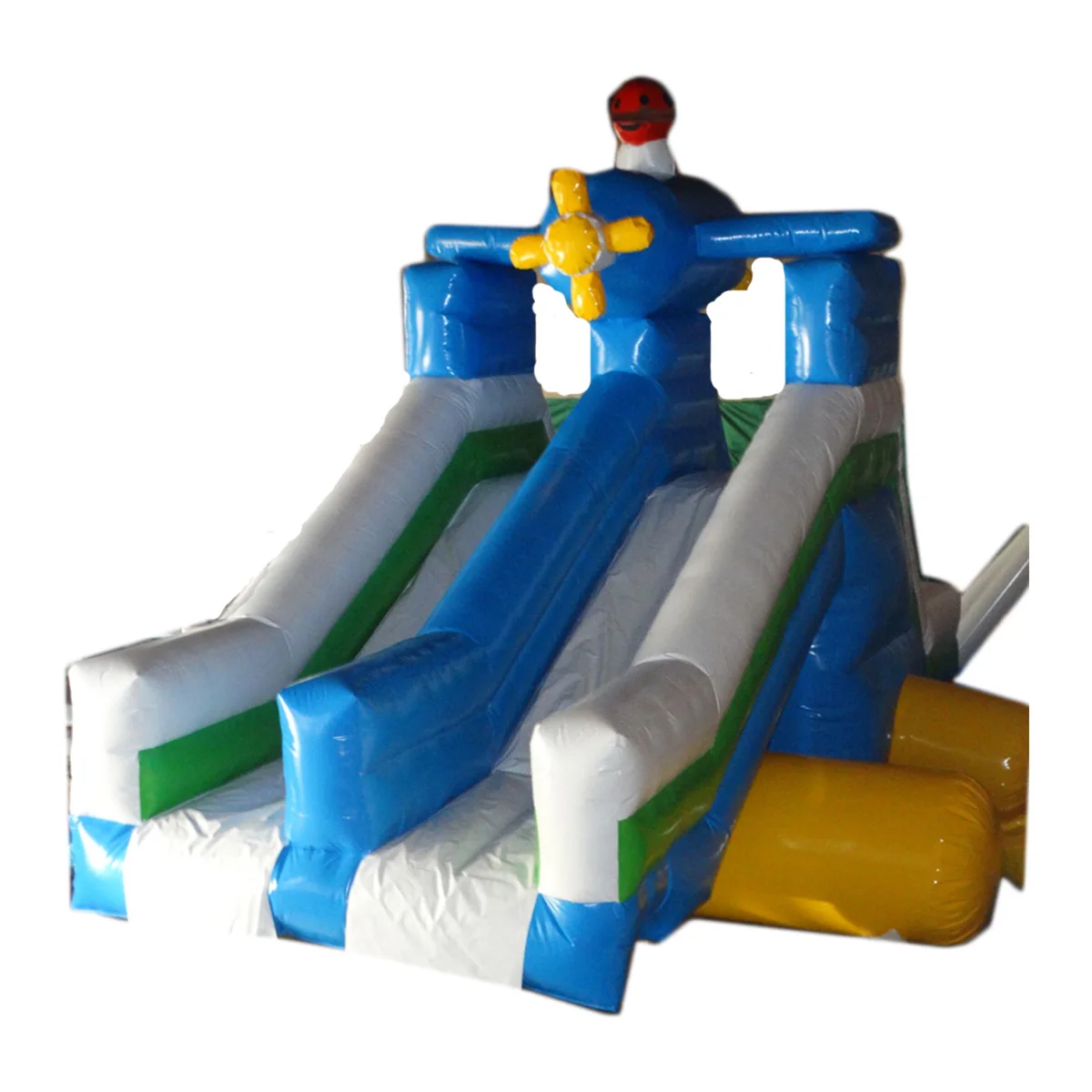 cheap Giant inflatable PVC long  slide amusement park