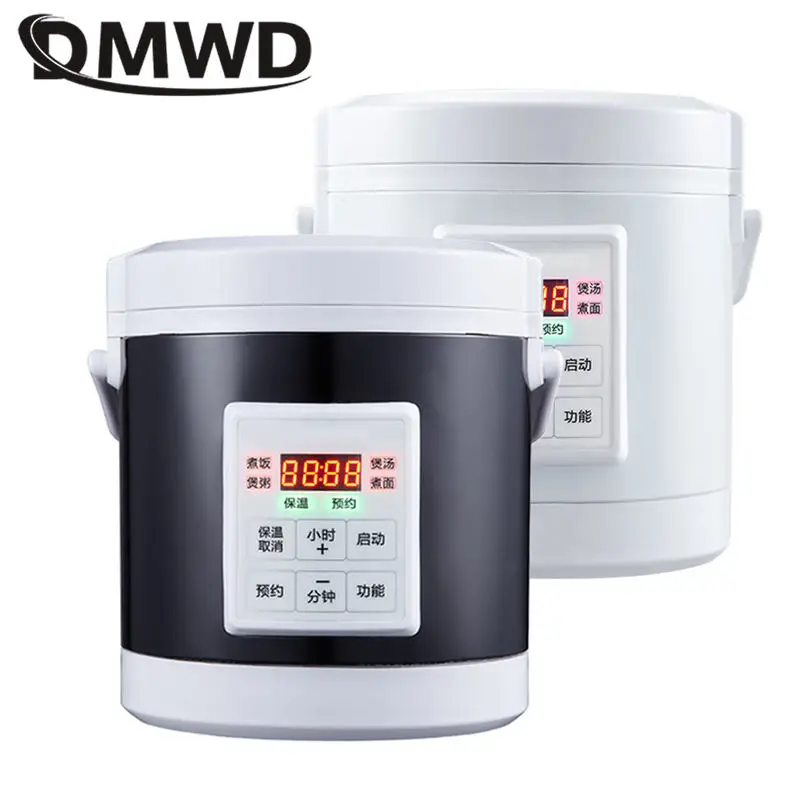 

Dual-use Rice Cooker For Home and Truck 12-24V 220V Dual Voltage Micro Intelligence Multicooker Steamer Lorry Long-distance Trip