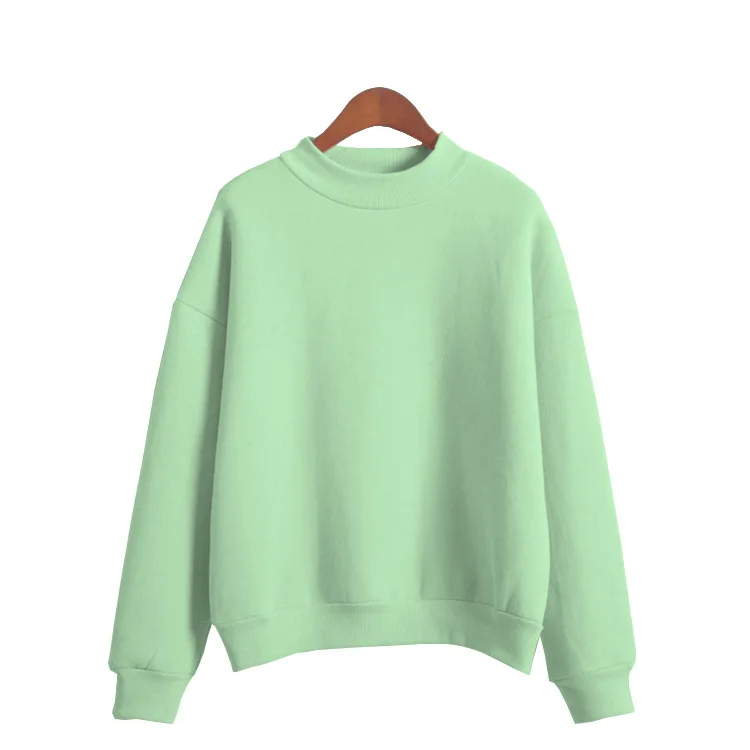 Winter Oversize Outerwear Women Elegant Sweatshirt Basic Pullovers O Neck Loose Soft Female Cashmere Jumper Long Sleeve Hoodies