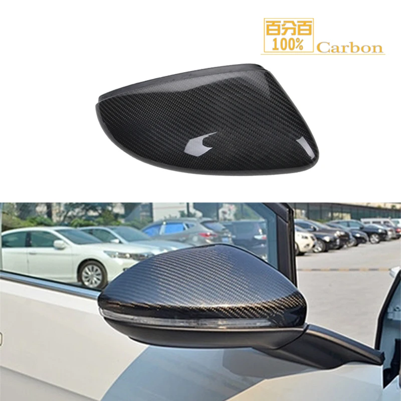 

100% Carbon For Volkswagen Scirocco Rearview Mirror Cover Replacement Carbon Fiber