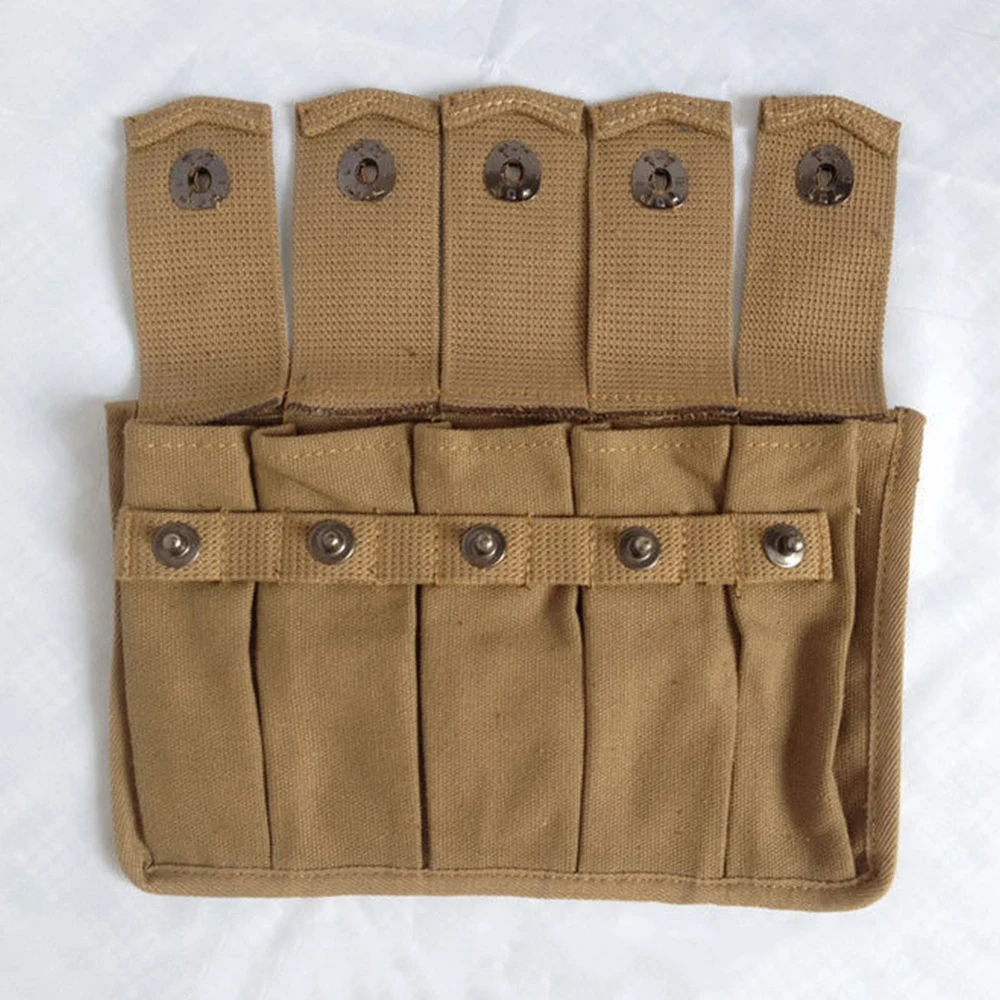 Wwii WW2 Us Amry Thompson Magazine Pouch Tool Kit Bag 5 Mobiele 30 Rondes
