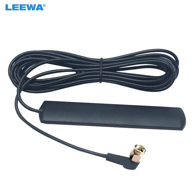 

LEEWA 3G 4G LTE GSM Antenna Amplifier SMA Male Plug Adapter Windshield Mount for Car GPS Cell Phone Signal Booster #CA6178