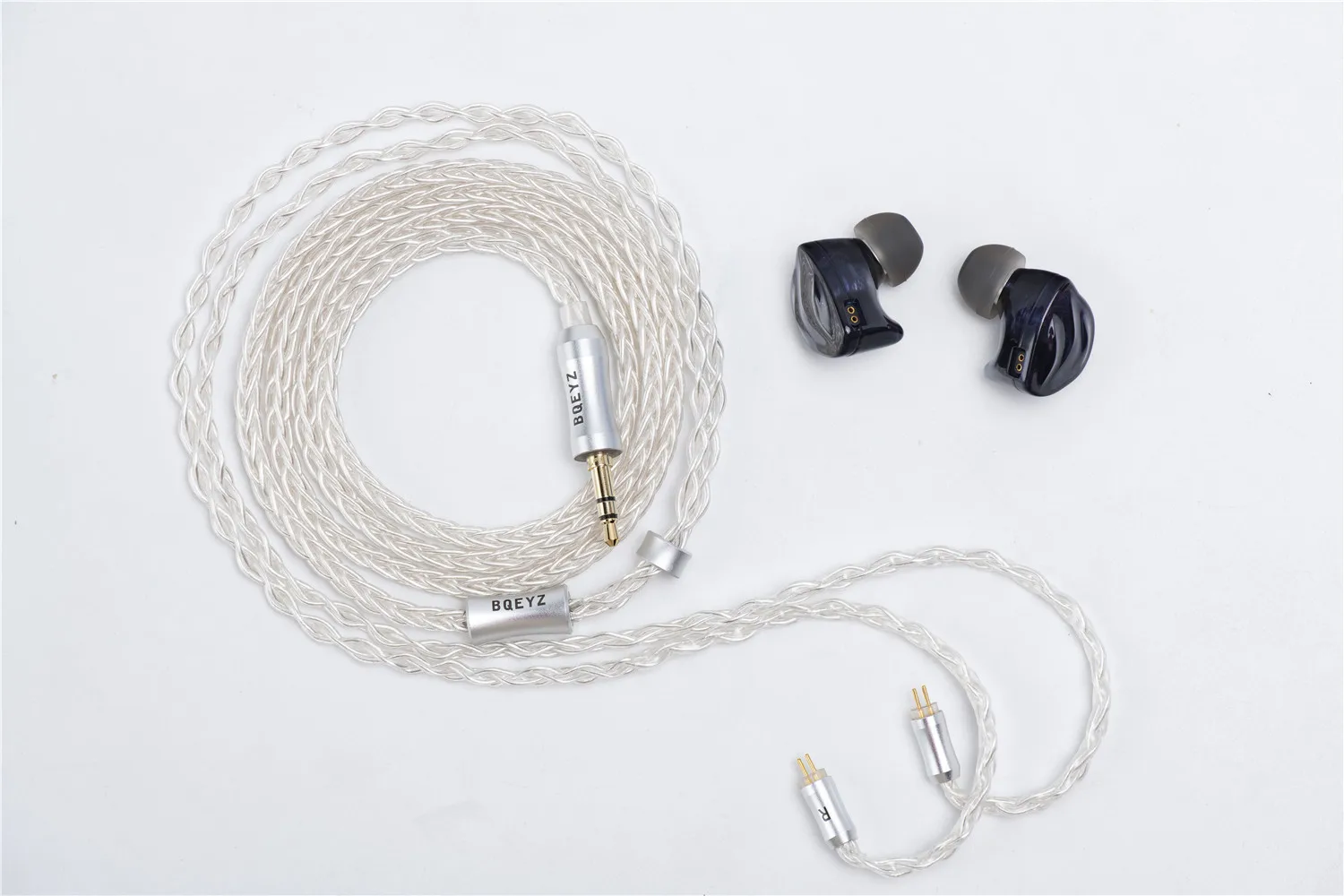 BQEYZ IEM Summer In Ear Monitor Musicians Piezoelectric Triple Drivers Earphone HiFi Audiophile with Detachable Upgrated Cable