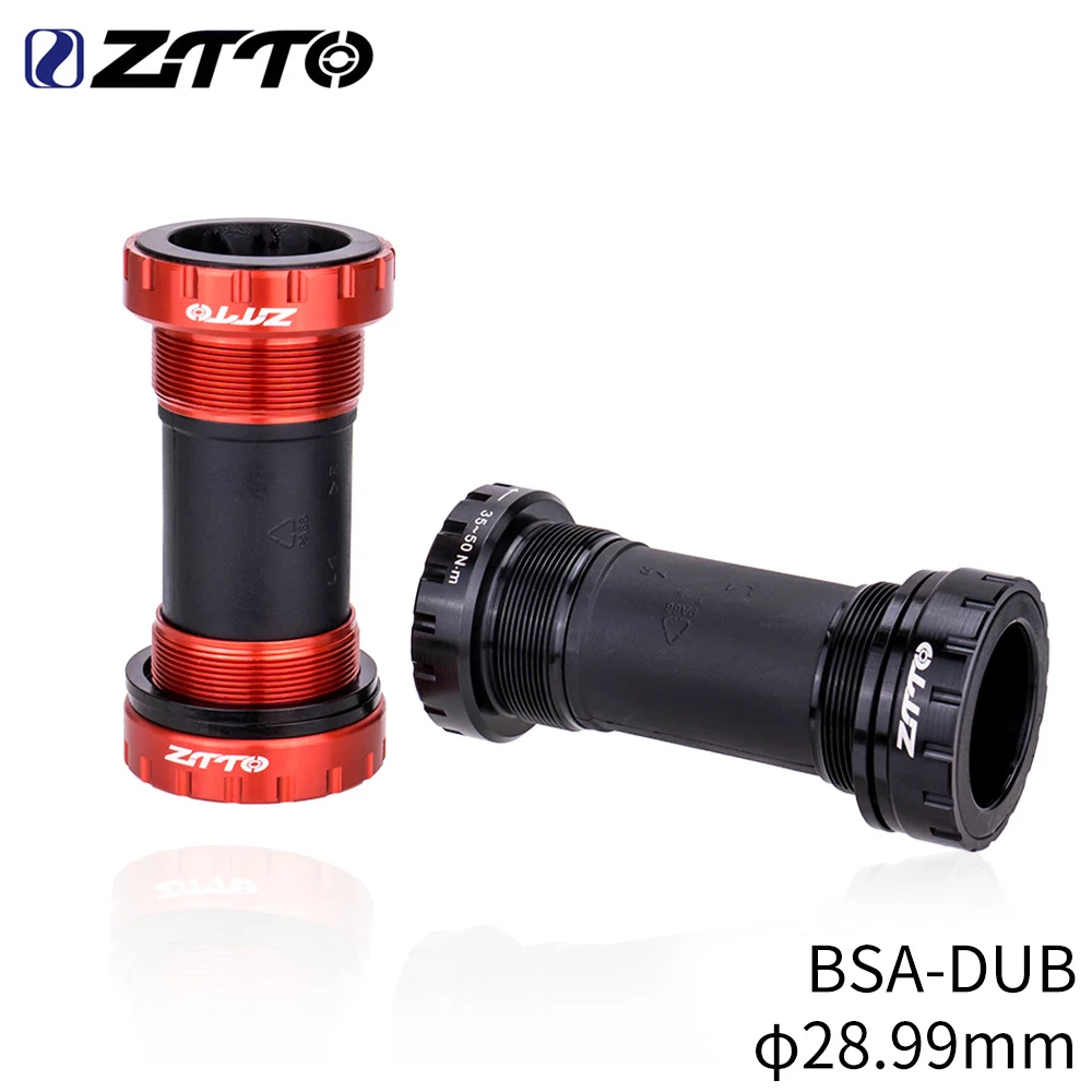 BSA DUB Bicycle Bottom Bracket Screw Type 68/73 mm 28.99mm Thread Axis MTB Road Bike Bottom Bracket Waterproof CNC Alloy BB