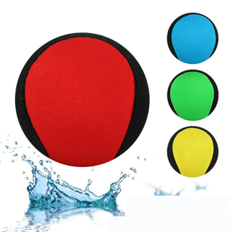 55Mm Water Skimming Jumper Bal Tpr Water Stuiterende Bal Bounce Water Surf Bal Fidget Stress Oceaan Zwembad Strand sport Bal