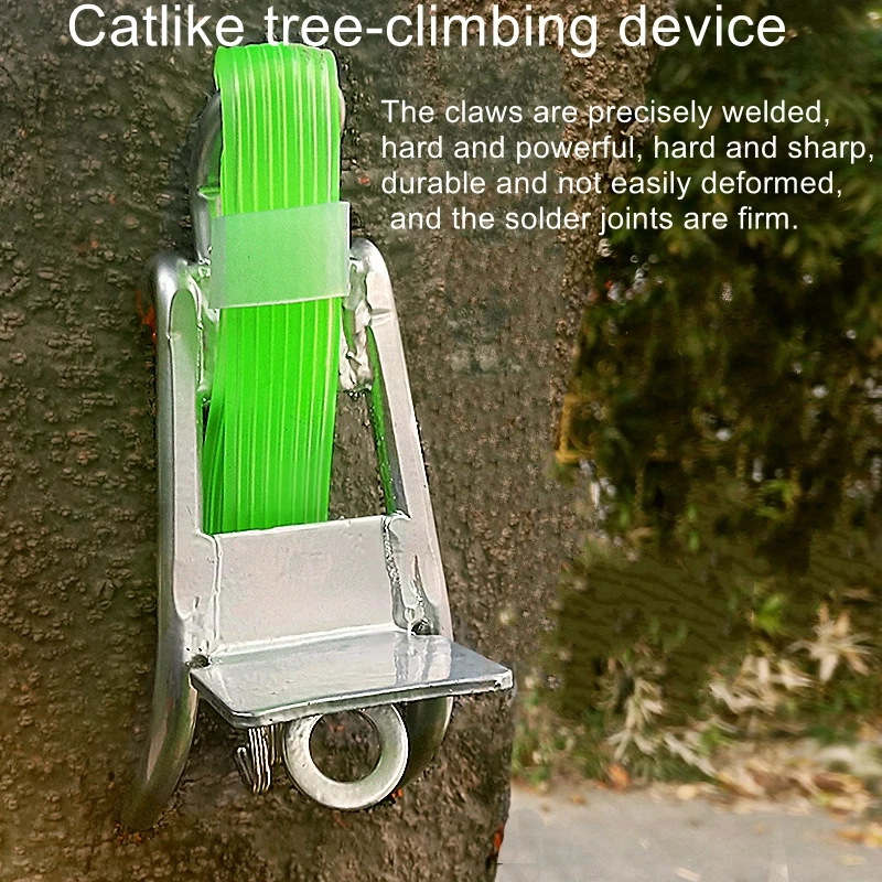 Tree climber, foot tie, non-slip cat's claw, special wasp tool for tree climbing, iron shoes, foot tie pole,